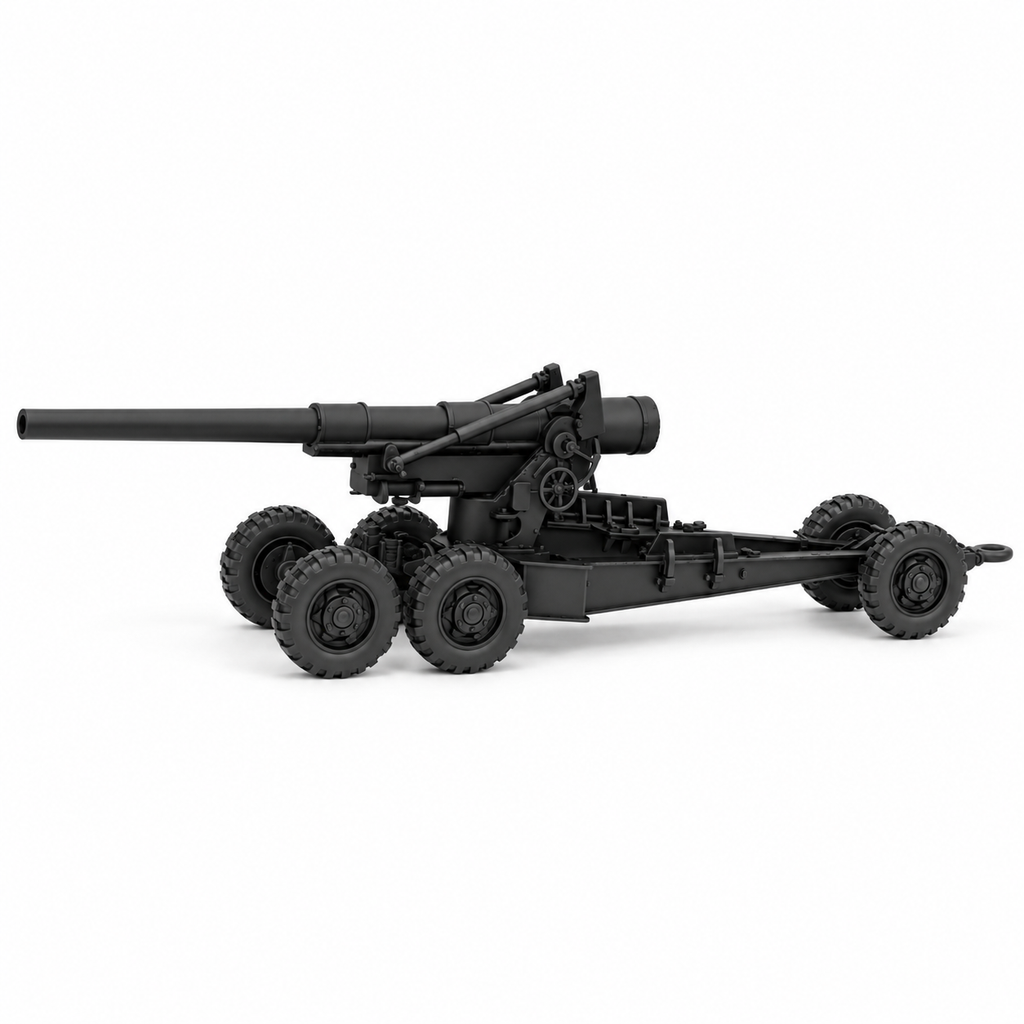 SSMODEL 1/72 1/144 Multi Scale 155mm Gun M1 Long Tom USA Resin MODEL KIT TSS0789