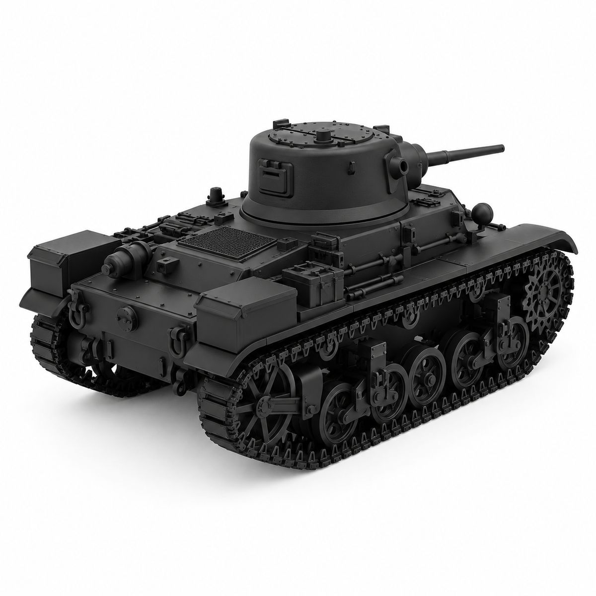 SSMODEL 1/72 1/144 WWII British Matilda II Mk.IV ZiS-5 76mm Resin Model TSS0894 — detail view 4