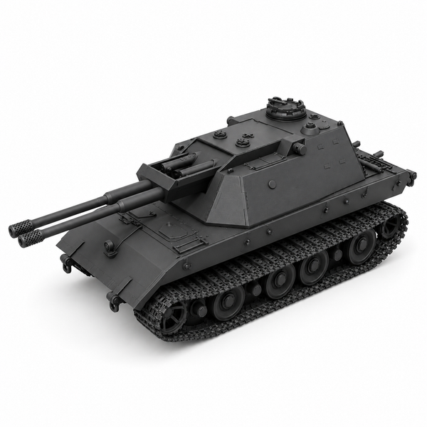 SSMODEL 1/72 1/144 Multi Scale Flakpanzer E-100 German heavy AAgun MODEL TSS0328