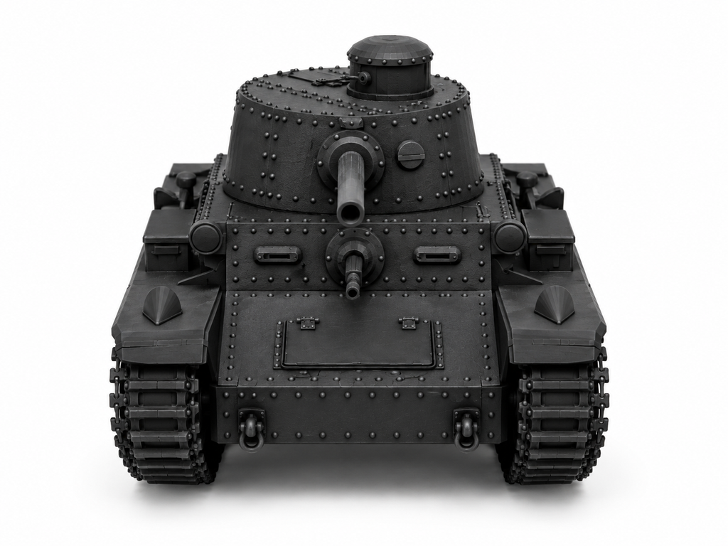 SSMODEL 1/72 1/144 Multi Scale TNH-P tank Resin Model Kit TSS0280