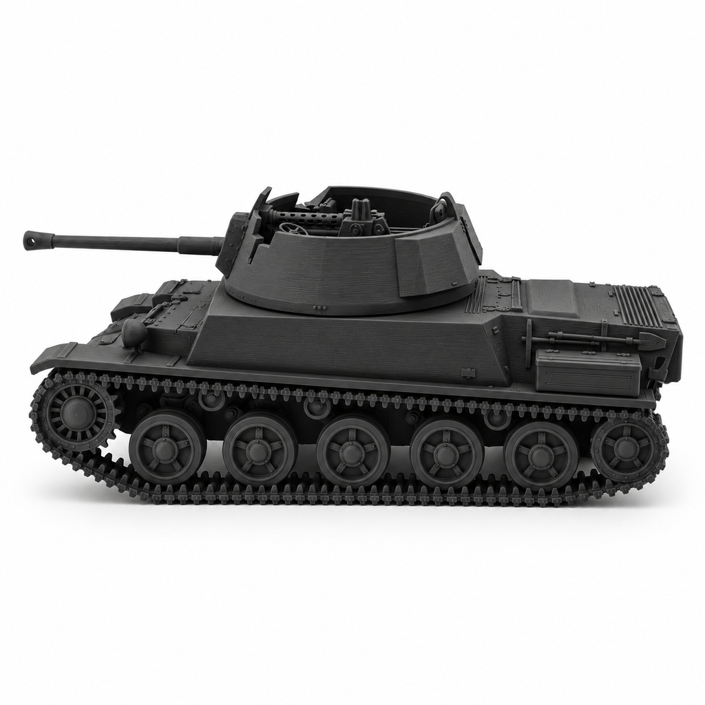 SSMODEL 1/72 1/144 WWII Swedish Landsverk L-62 Anti II SPAAG Resin Model TSS0860