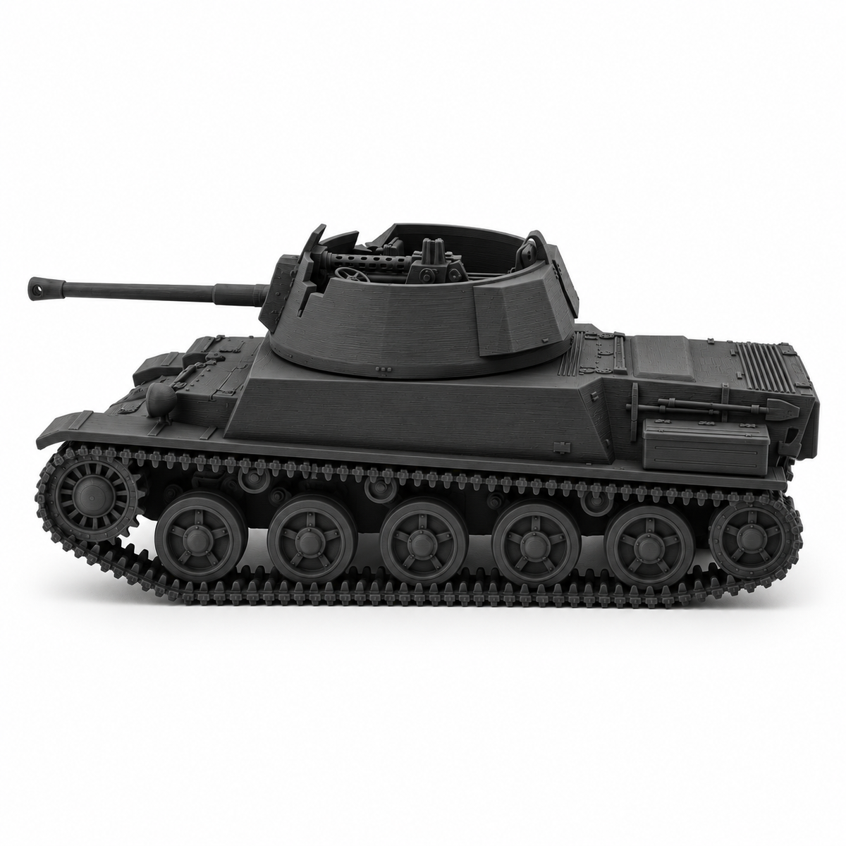 SSMODEL 1/72 1/144 WWII Swedish Landsverk L-62 Anti II SPAAG Resin Model TSS0860 — detail view 4