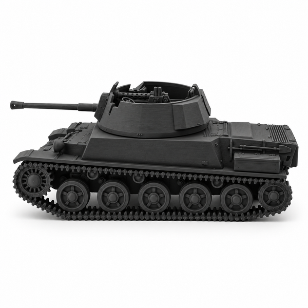 SSMODEL 1/72 1/144 WWII Swedish Landsverk L-62 Anti II SPAAG Resin Model TSS0860