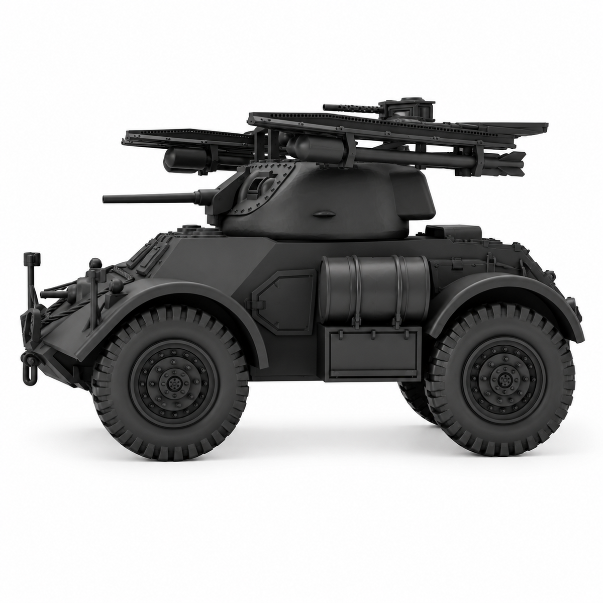 SSMODEL 1/72 1/144Multi Scale Staghound Tulip RL Armored Car UK US MODEL TSS1346 — scale model kit