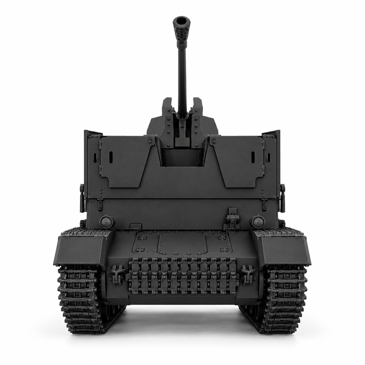 SSMODEL 1/72 1/144 Flakpanzer IV 3.7cm Flak43 Mobelwagen Resin Model Kit TSS1485 — detail view 2