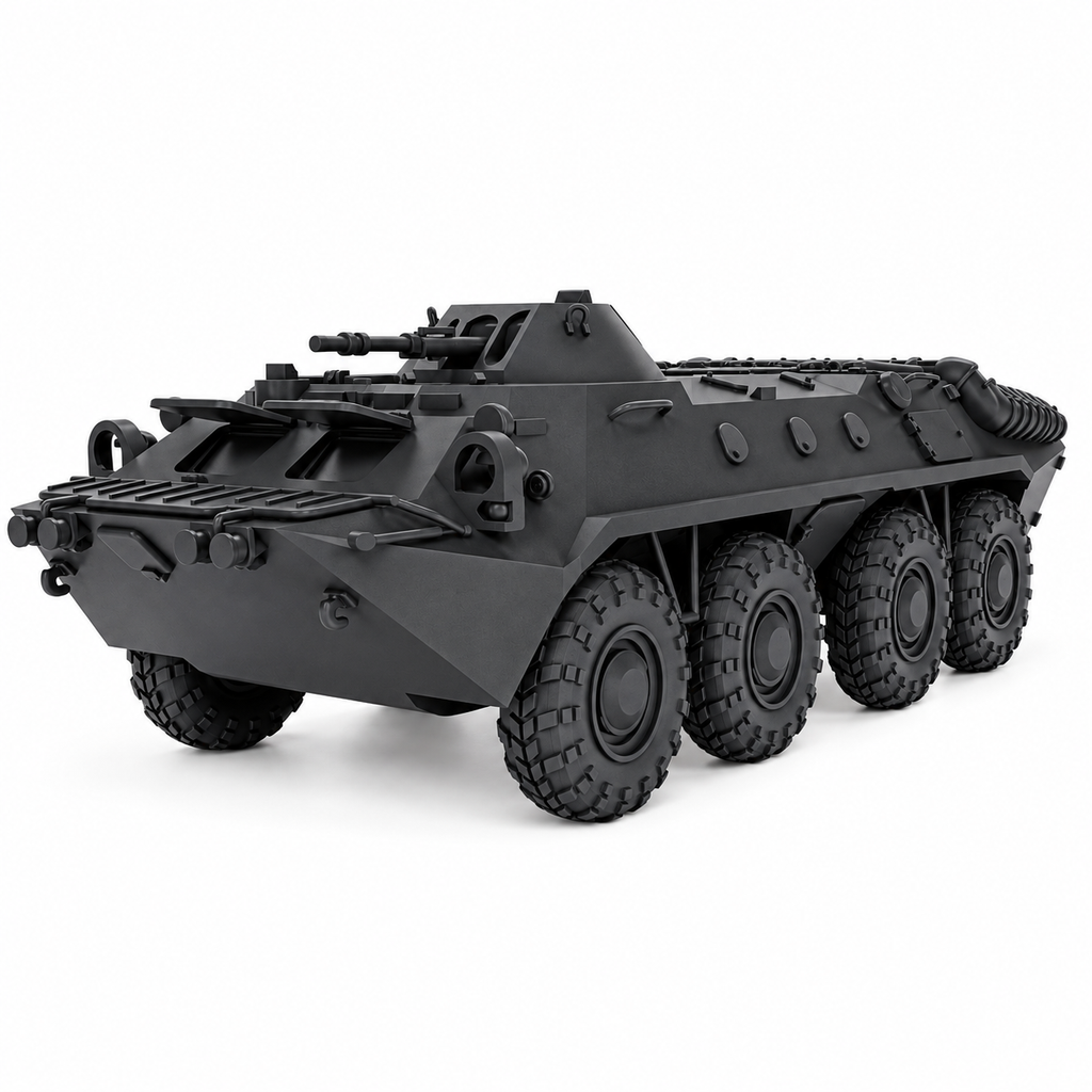SSMODEL 1/72 1/144 Multi Scale BTR-70 USSR Cold War Tank Resin MODEL TSS0648