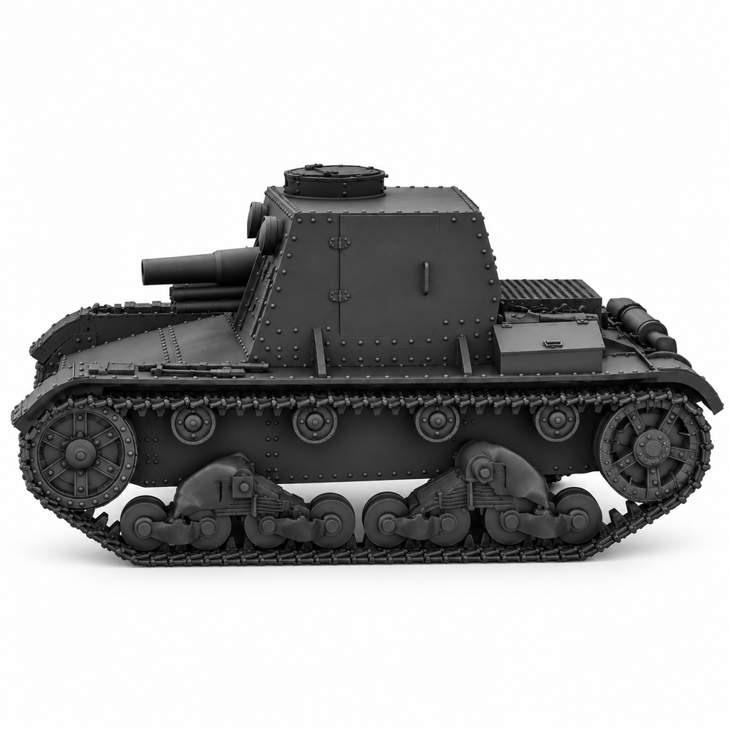 SSMODEL 1/72 1/144 Multi Scale SU1 soviet experimental tank Resin Model TSS0070