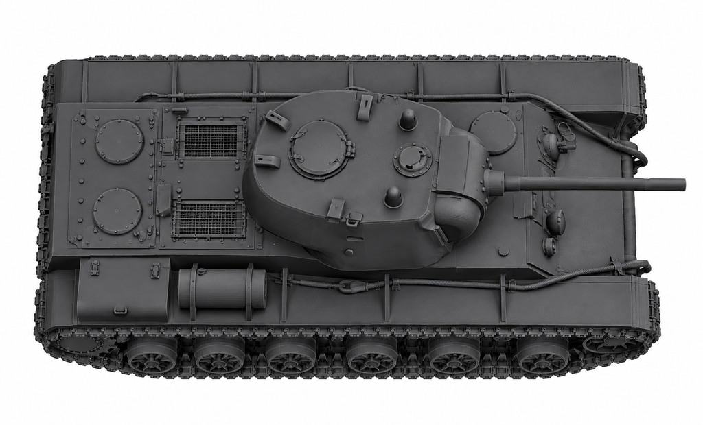SSMODEL 1/72 1/144 Multi Scale KV-9 Soviet experimental heavy tank MODEL TSS0131