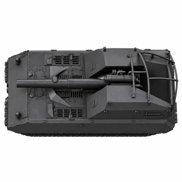 SSMODEL 1/72 1/144 Multi Scale  G.W. Maus Tank Resin MODEL kit TSS0348