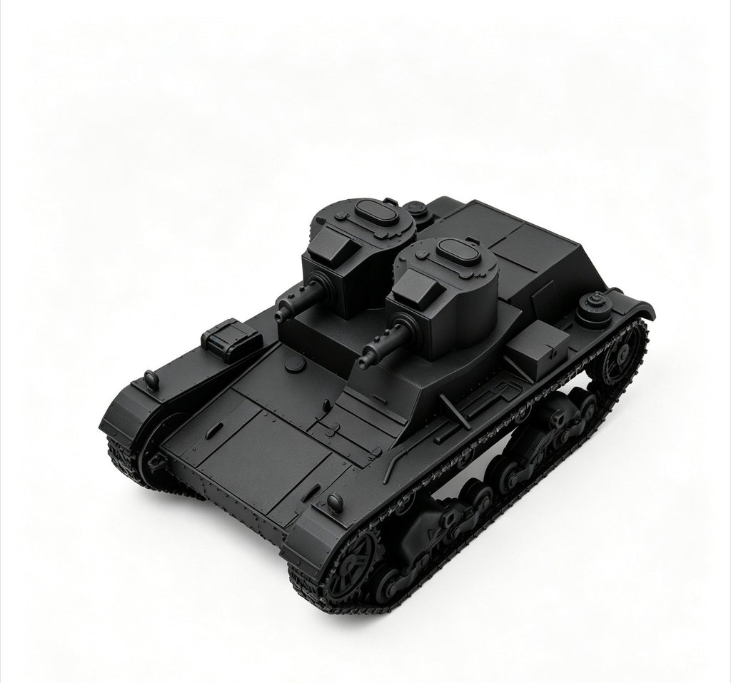 SSMODEL 1/72 1/144 Multi Scale 7TP DW tank Resin MODEL kit TSS0316
