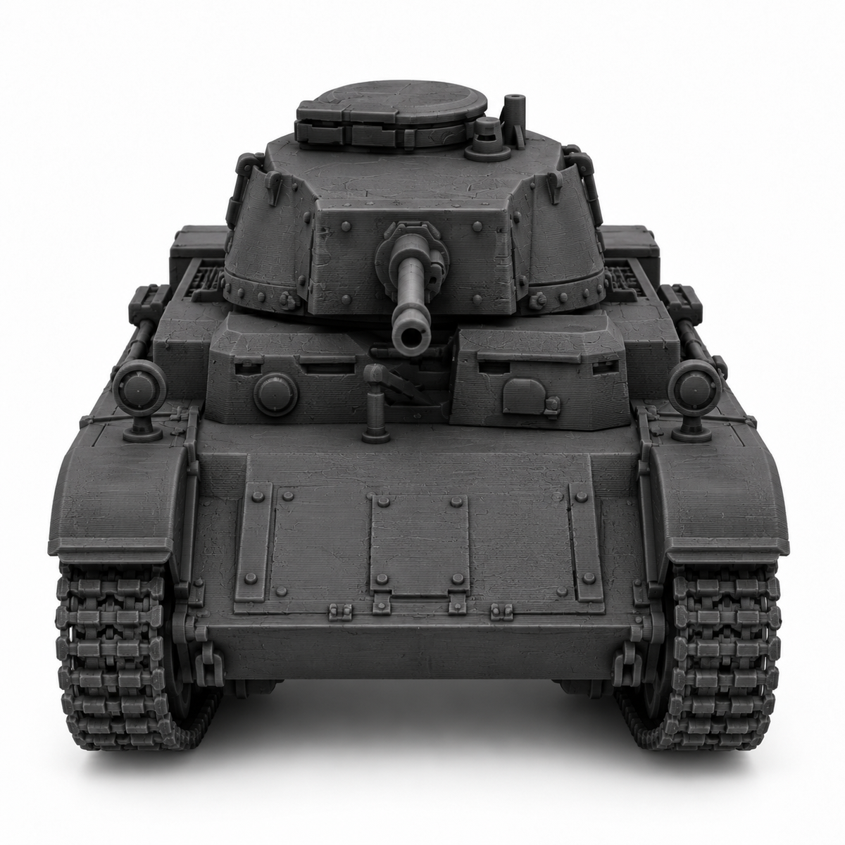 SSMODEL 1/72 1/144 Multi Scale Toldi III Tank Resin Model Kit TSS0744 — detail view 2