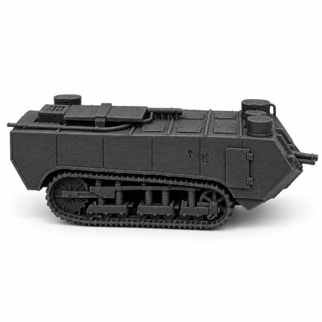 SSMODEL 1/72 1/144 Multi Scale Char Saint-Chamond WW1 Tank Resin Model TSS0728