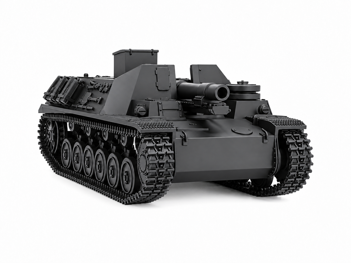 SSMODEL 1/72 1/144 Multi Scale  Sturmpanzer II Bison Tank MODEL TSS1359 — detail view 4