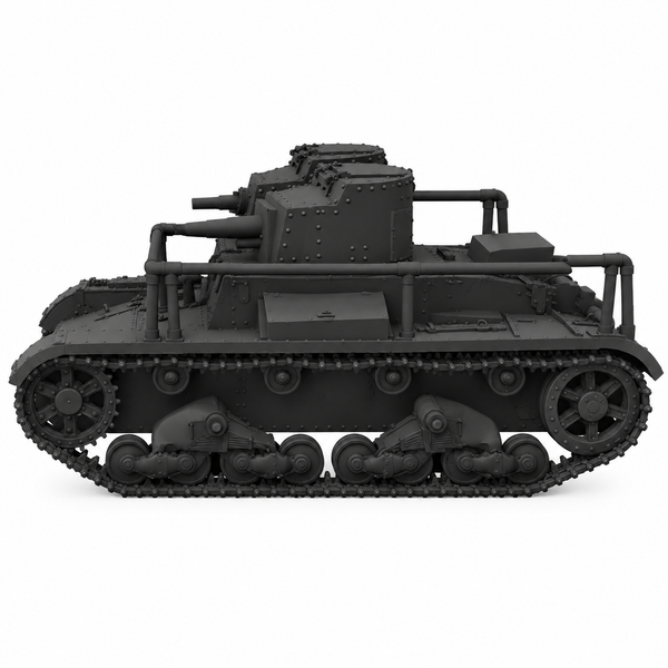 SSMODEL 1/72 1/144 Multi Scale T-26 mod1931 with radio tank Resin Model TSS0059