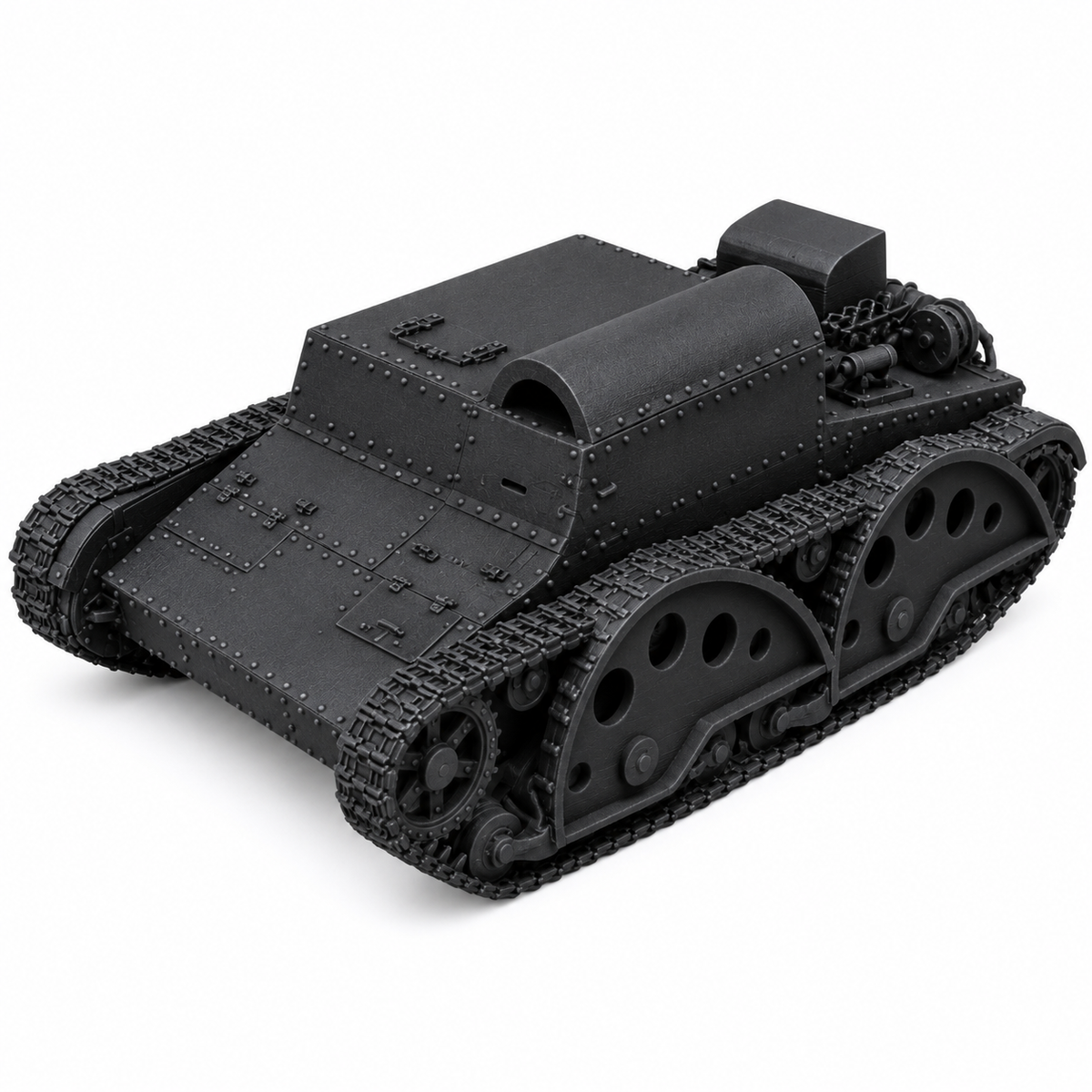 SSMODEL 1/72 1/144 Multi Scale TPP2 Soviet experimental jumping tank Kit TSS0055 — detail view 14