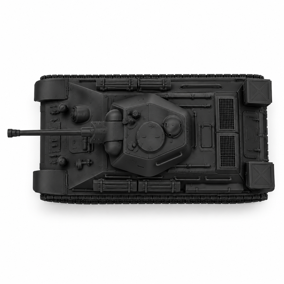 SSMODEL 1/72 1/144 Multi Scale T-34/76 model 1942 USSR Tank Resin MODEL TSS0970 — detail view 5
