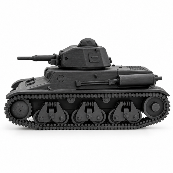 SSMODEL 1/72 1/144 WWII French Hotchkiss H39 Light Tank Resin Model Kit TSS0851