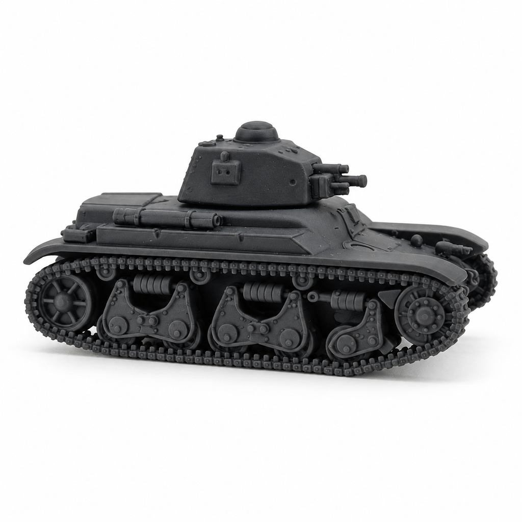 SSMODEL1/72 1/144 Multi-Scale R35 French Light Tank WWII Resin Model Kit TSS1292