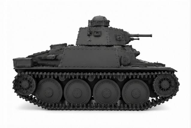 SSMODEL 1/72 1/144 Multi Scale Stridsvagn m/41 Light Sweden Tank MODEL TSS1350
