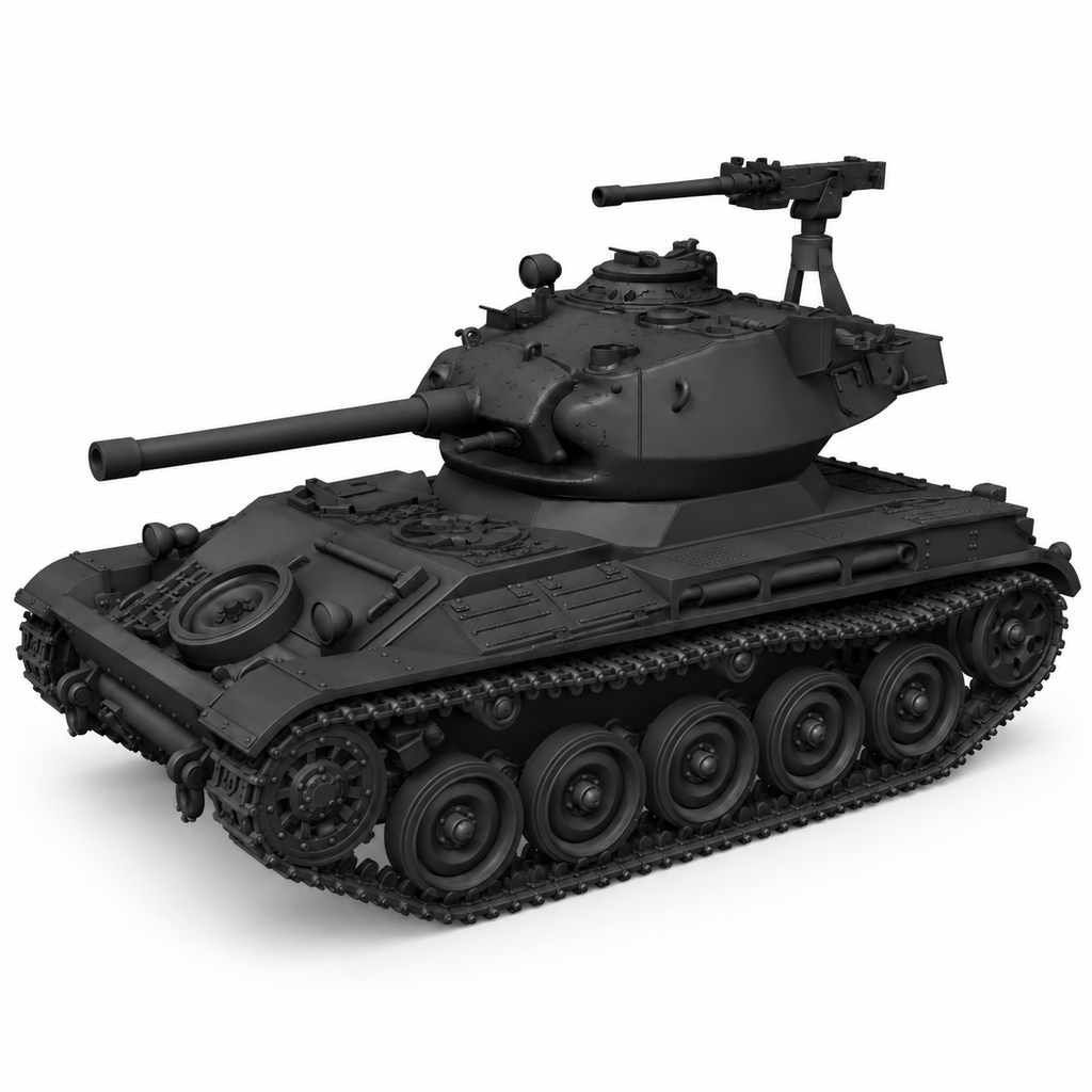 SSMODEL 1/72 1/144Multi Scale AMX-13 M24 French Coldwar Light Tank MODEL TSS0361