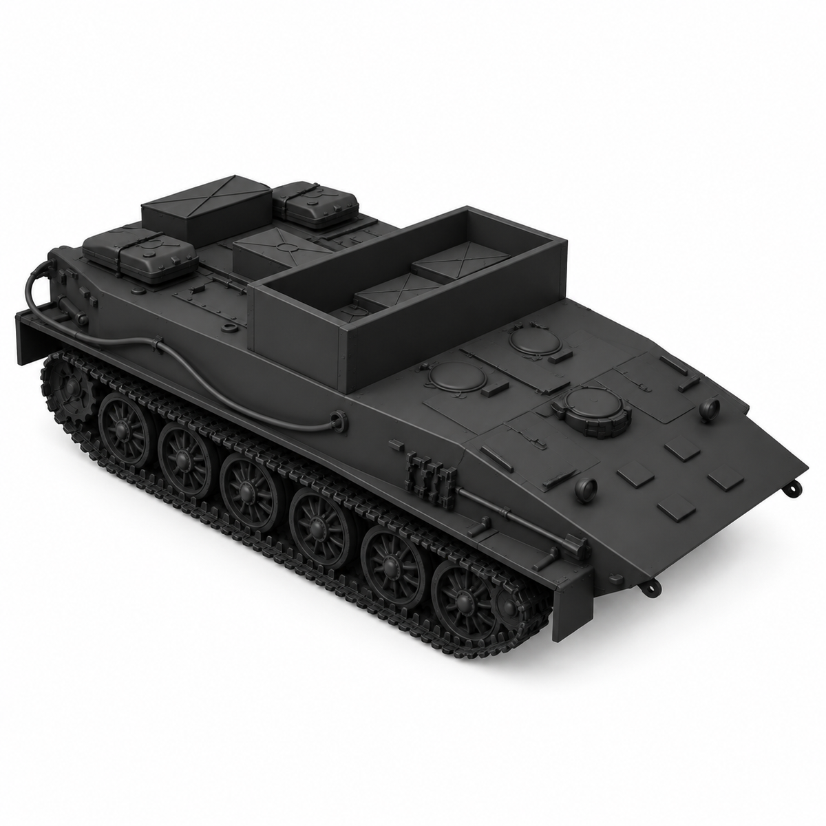 SSMODEL 1/72 1/144 Multi Scale WPT-76 Polish Coldwar ARV Tank MODEL kit TSS0383 — detail view 2