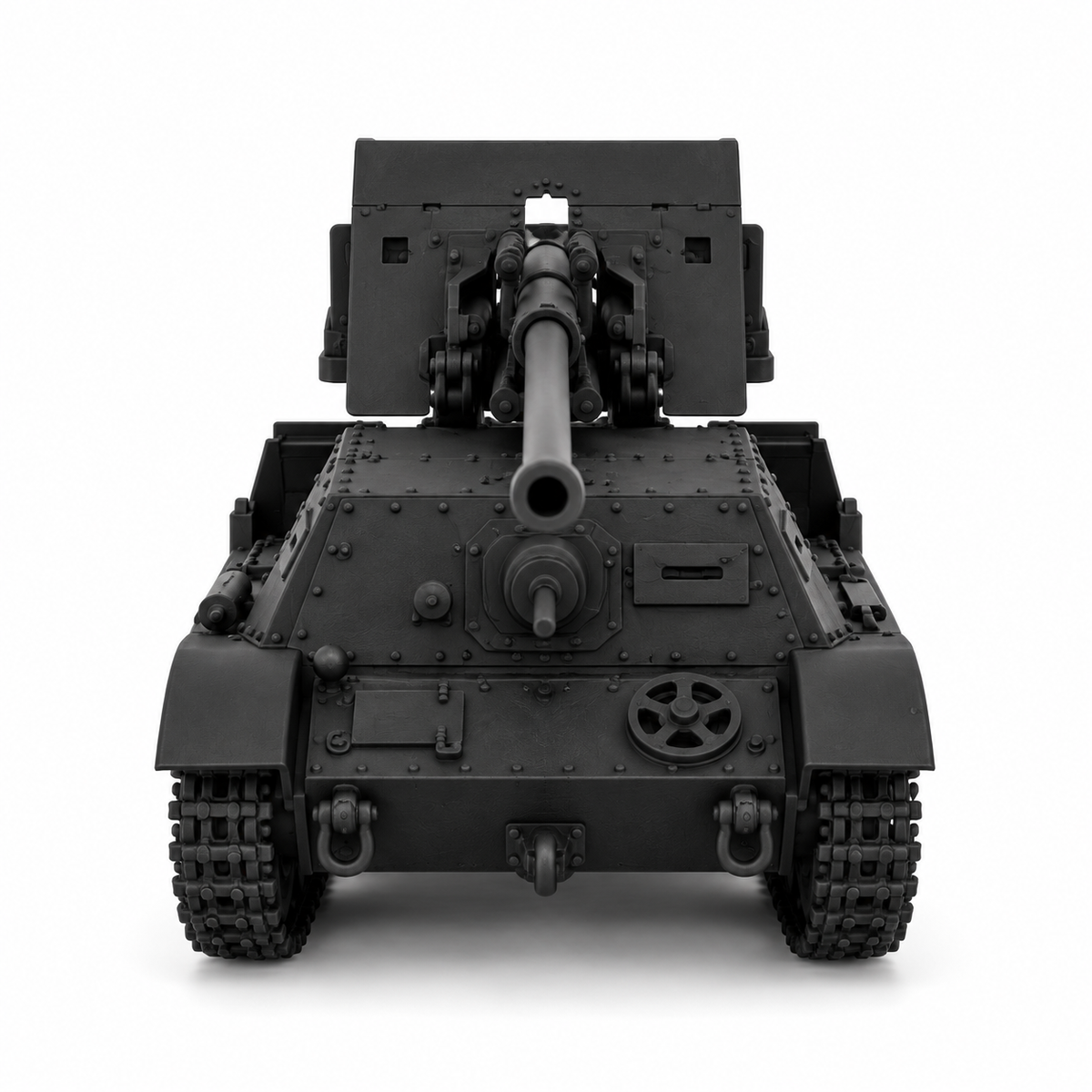 SSMODEL 1/72 1/144Multi Scale ZIS-30 Light SPG USSR Tank Resin MODEL KIT TSS1407 — detail view 2