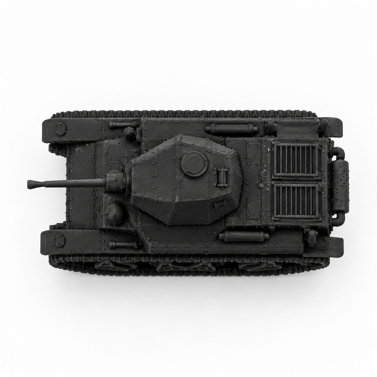 SSMODEL 1/72 1/144 AMR-35 ZT-1 French Light Tank WWII Resin Model Kit TSS1290 — detail view 5