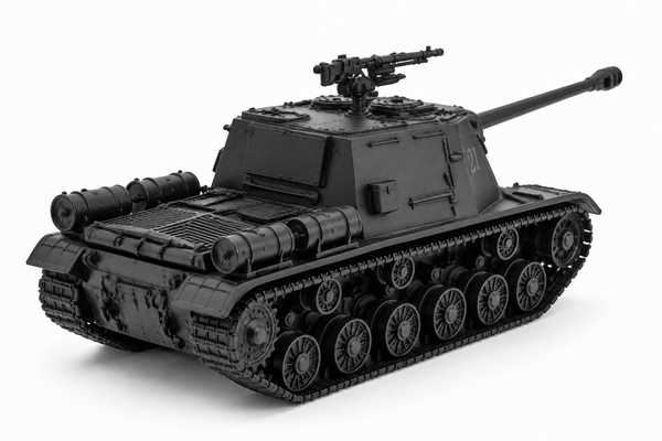 SSMODEL1/72 1/144 Multi Scale WWII Soviet ISU-122s Heavy SPG 122mm Model TSS1260