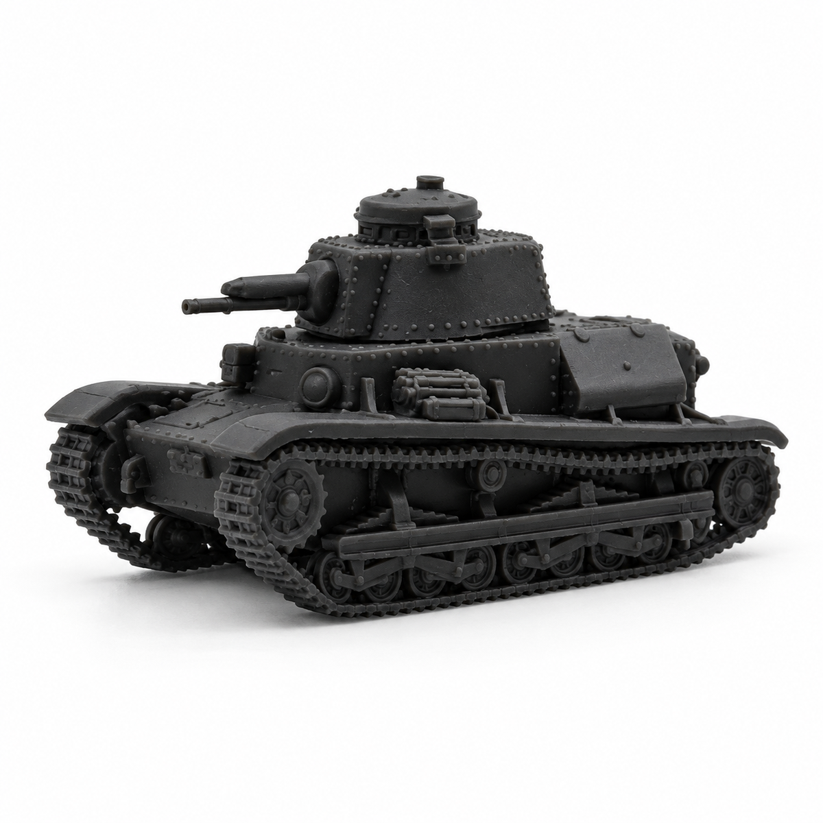 SSMODEL 1/72 1/144 Multi-Scale LT vz.34 Czech Light Tank WWII Model Kit TSS1281 — scale model kit