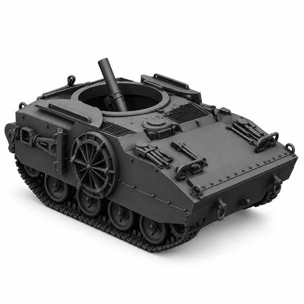 SSMODEL 1/72 1/144 Multi Scale KT-76 T114 Mortar carrier US tank MODEL TSS0396