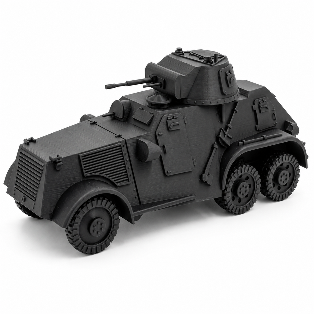 SSMODEL 1/32 1/35 1/48 1/64 L-180 Pansarbil m/41 Armored Car Model Kit TSS1275