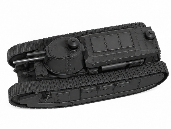 SSMODEL 1/72 1/144 Char 2C Char 2C Normandie SuperHeavy Tank MODEL TSS1363