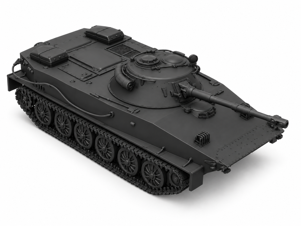 SSMODEL 1/72 1/144 PT-76 Soviet light amphibious tank Resin Model Kit TSS0294
