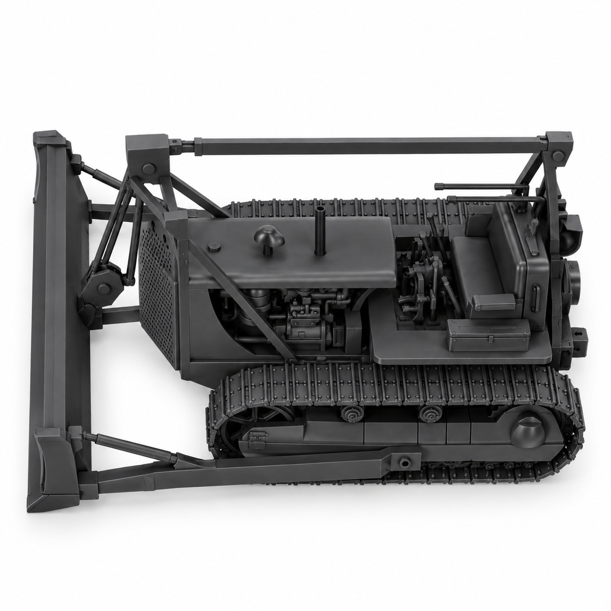 SSMODEL 1/72 1/144 Multi Scale Caterpillar D8 US WW2 Tank MODEL kit TSS0649 — detail view 5