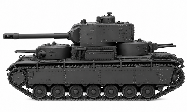 SSMODEL 1/72 1/144 Multi Scale T-35-35-35 Tank Resin MODEL KIT TSS0517