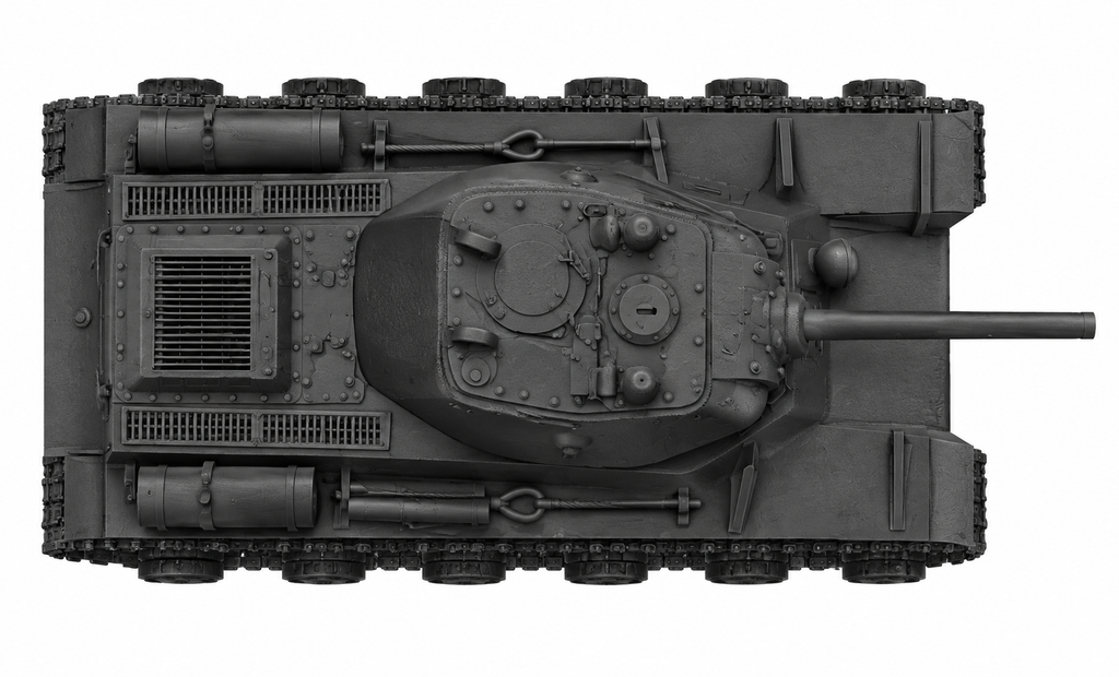 SSMODEL 1/72 1/144 Multi Scale KV-13 Soviet Tank Resin MODEL kit TSS0111