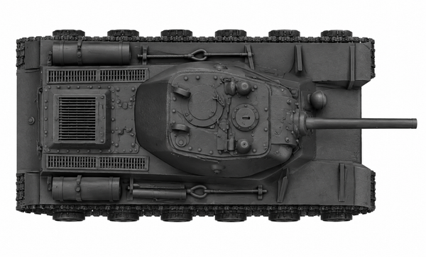 SSMODEL 1/72 1/144 Multi Scale KV-13 Soviet Tank Resin MODEL kit TSS0111