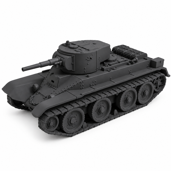 SSMODEL 1/72 1/144 Multi Scale BT-5 late Soviet light tank Resin Model TSS0099