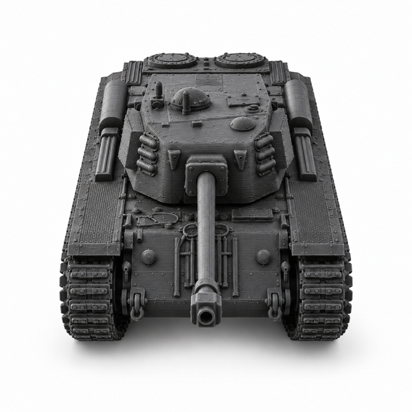 SSMODEL 1/72 1/144 FCM F44 French fictional superheavy tank MODEL kit TSS0472