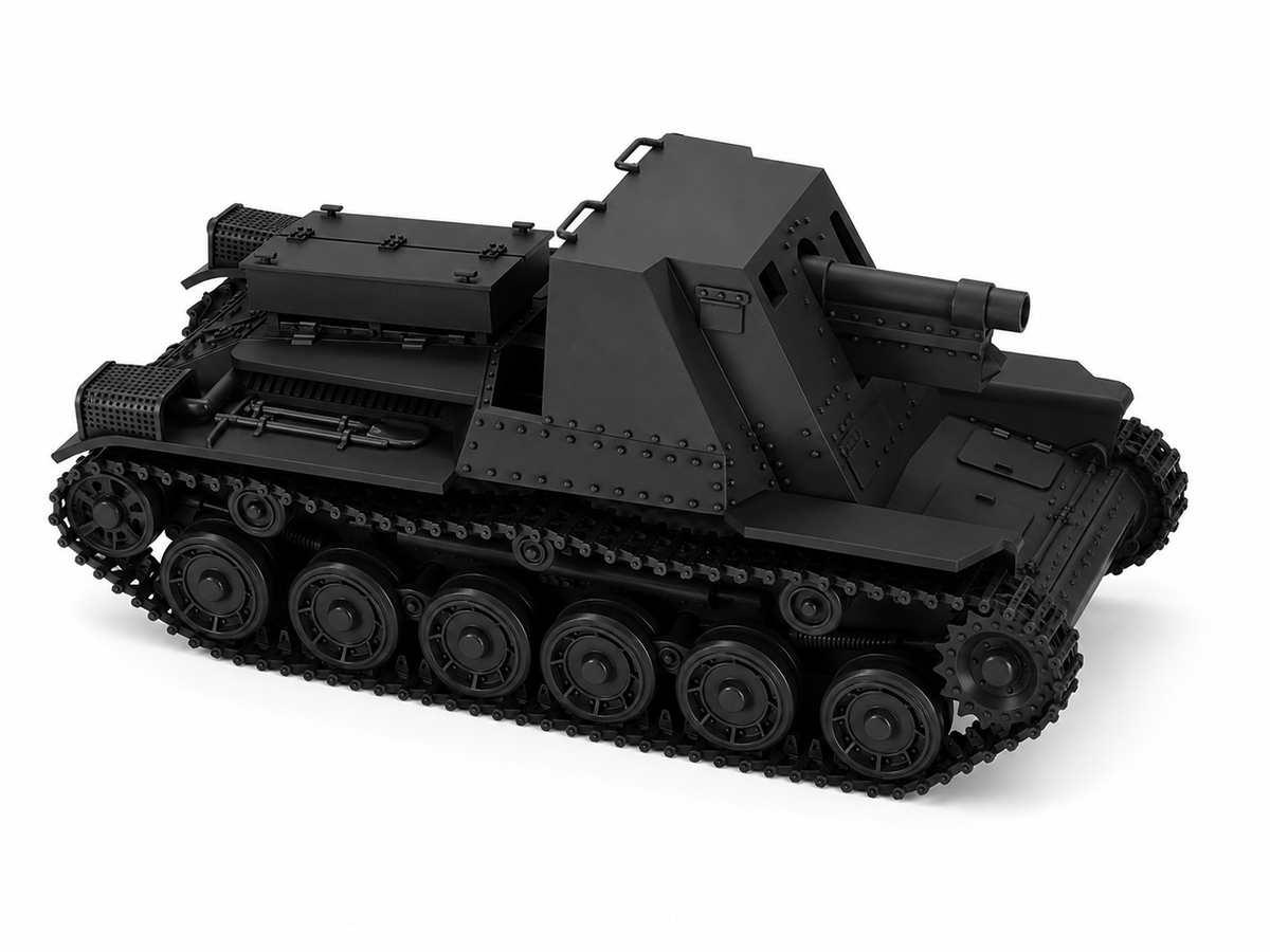 SSMODEL 1/72 1/144 Multi Scale Type 4 Ho-Ro SPG Tank Resin MODEL kit TSS1396 — detail view 11