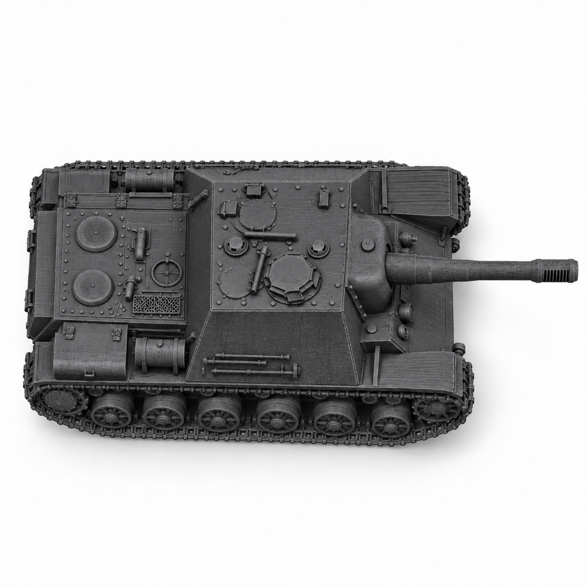 SSMODEL 1/72 1/144 Multi Scale U-18 Soviet experimental tank MODEL kit TSS0129 — detail view 5
