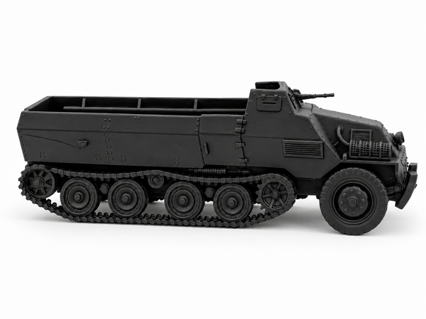 SSMODEL 1/72 1/144 Type 1 Ho-Ha Japan WWII Half-Track APC Resin Model TSS1583