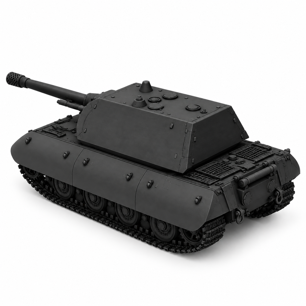 SSMODEL 1/72 1/144 Multi Scale E-100 tank Resin Model Kit TSS0180