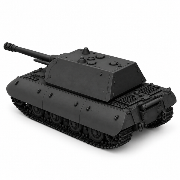 SSMODEL 1/72 1/144 Multi Scale E-100 tank Resin Model Kit TSS0180