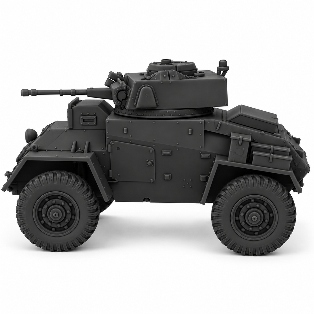 SSMODEL 1/72 1/144 Multi Scale Armoured Car Guy Mk.1 Mk.1A WW2 Model Kit TSS0766