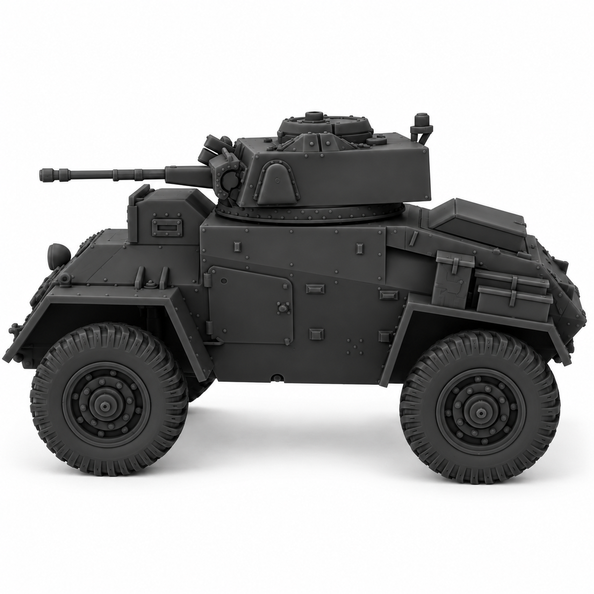 SSMODEL 1/72 1/144 Multi Scale Armoured Car Guy Mk.1 Mk.1A WW2 Model Kit TSS0766 — detail view 3