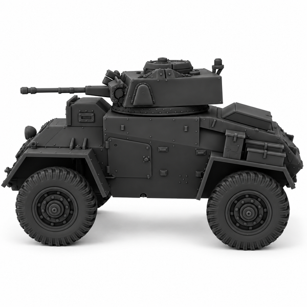 SSMODEL 1/72 1/144 Multi Scale Armoured Car Guy Mk.1 Mk.1A WW2 Model Kit TSS0766