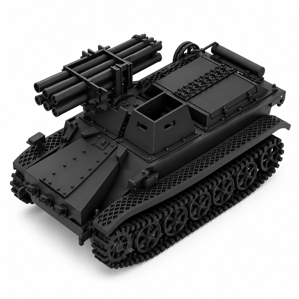 SSMODEL 1/72 1/144 Borgward IV Panzerjäger Wanze Sd.Kfz.301 Resin MODEL TSS1413 — detail view 5