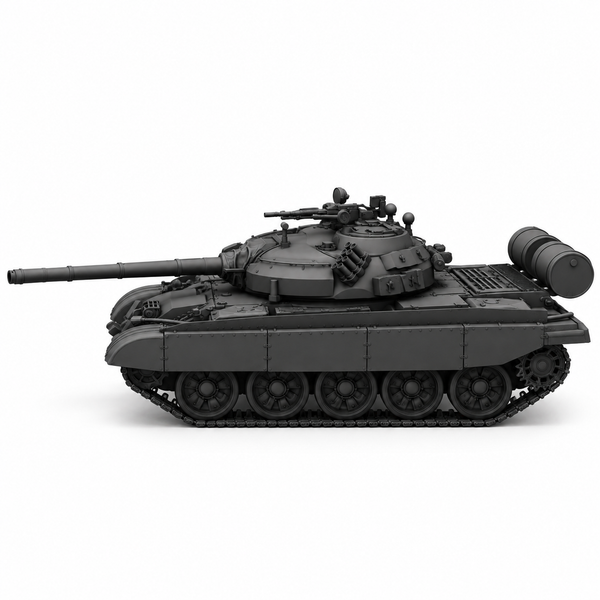 SSMODEL 1/72 1/144 Multi Scale T-55AM Merida polished tank MODEL kit TSS0388