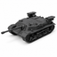 SSMODEL 1/72 1/144 Multi Scale 43M Zrinuy Sorozatveto Tank Resin Model TSS0745